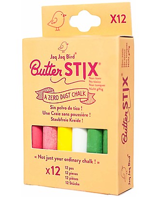 Jaq Jaq Bird ButterStix® Multi Color NO holder Creative Toys