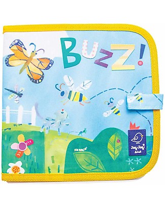 Jaq Jaq Bird Doodle It - Bugs - Reusable Album + includes 4 Zero Dust Butterstix Draw And Color