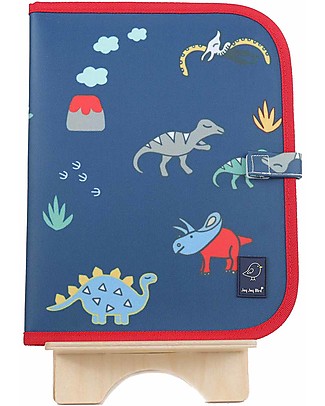Jaq Jaq Bird Doodle Mat 2in1 "Draw and Eat", Dinosaurs - Includes 4 Butterstix Draw And Color