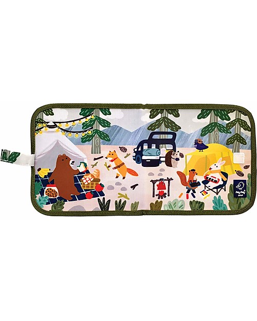 Jaq Jaq Bird JJB & Friends Doodle It & Go Reusable Album - Camping Draw And Color