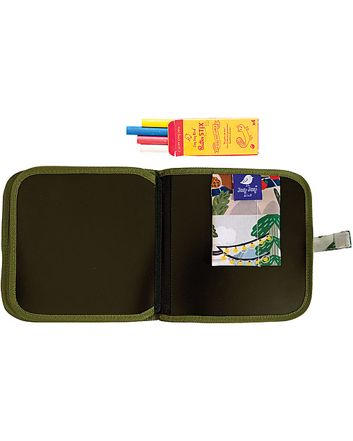 Jaq Jaq Bird JJB & Friends Doodle It & Go Reusable Album - Camping Draw And Color