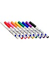 Jaq Jaq Bird Wishy Washy Markers, Pack of 9 - Non-toxic, multi-surface! Draw And Color