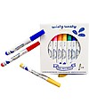 Jaq Jaq Bird Wishy Washy Markers, Pack of 9 - Non-toxic, multi-surface! Draw And Color
