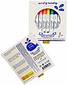 Jaq Jaq Bird Wishy Washy Markers, Pack of 9 - Non-toxic, multi-surface! Draw And Color