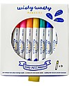Jaq Jaq Bird Wishy Washy Markers, Pack of 9 - Non-toxic, multi-surface! Draw And Color