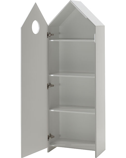 Jaxx Casami Wardrobe - Lacquered Mint Green - 1 Door - 57,6 x 37 x 171,5 - MDF Wardrobes