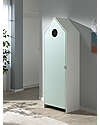 Jaxx Casami Wardrobe - Lacquered Mint Green - 1 Door - 57,6 x 37 x 171,5 - MDF Wardrobes