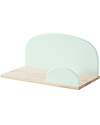 Jaxx Kiddy Wall Shelfing - Green Mint - 45 cm - Solid Pine Wood and MDF Shelves
