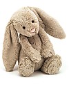 JellyCat Bashful Bunny Soft Toy, Beige (Medium) - 31 cm - Cute and funny Soft Toys