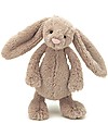 JellyCat Bashful Bunny Soft Toy, Beige (Small) - 18 cm - Cute and funny Soft Toys