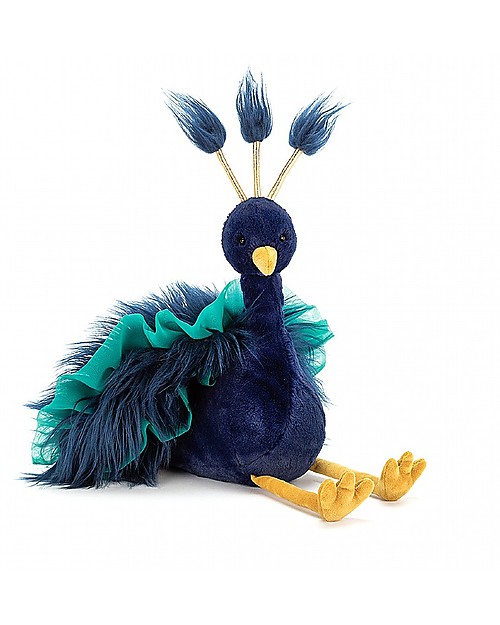 peacock cuddly toy