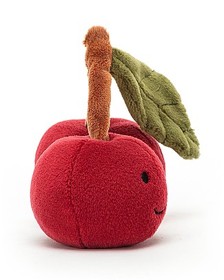 JellyCat Fabulous Fruit Cherry Soft Toy - 9 cm - So Funny! Soft Toys