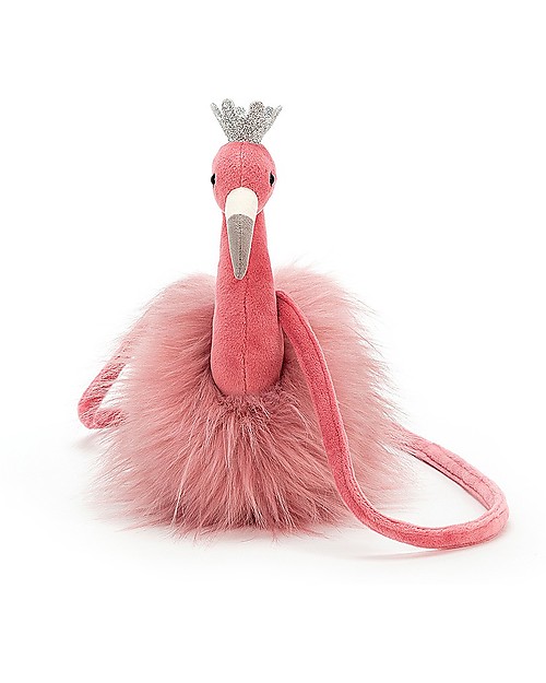 JellyCat Fancy Flamingo Girl Bag - Super fun and useful! Pouch