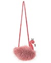 JellyCat Fancy Flamingo Girl Bag - Super fun and useful! Pouch