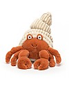 JellyCat Herman Hermit Crab Soft Toy - 29 cm - Soft and funny! Soft Toys