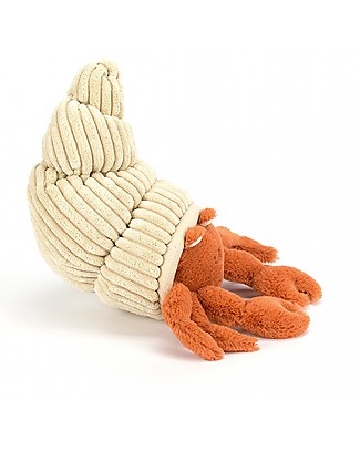 JellyCat Herman Hermit Crab Soft Toy - 29 cm - Soft and funny! Soft Toys