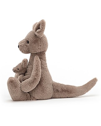 JellyCat Kara Kangaroo Soft Toy - 37 cm -Puppy Included! Soft Toys
