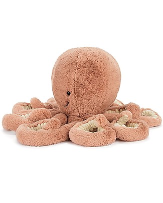 JellyCat Odell Octopus Soft Toy - 49 cm - Cute and funny Soft Toys