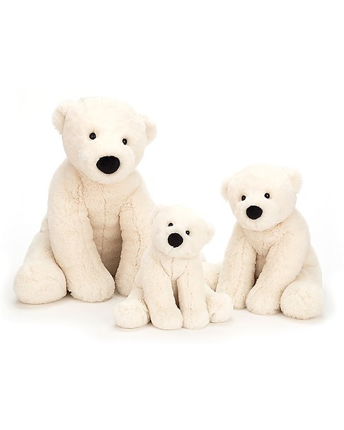 JellyCat Perry Polar Bear Soft Toy - 26 cm - Soft and funny! Soft Toys