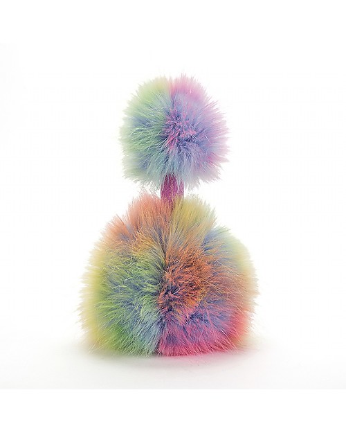 JellyCat Pompom Soft Toy, Rainbow - 33 cm - Cute and funny Soft Toys