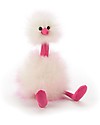 JellyCat Pompom Soft Toy, Raspberry Ripple - 33 cm - Original and cute Soft Toys