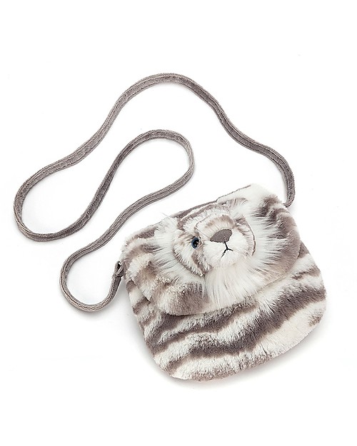 JellyCat Sacha Tiger Shoulder Bag - Soft and useful! Pouch