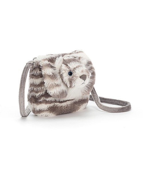 JellyCat Sacha Tiger Shoulder Bag - Soft and useful! Pouch