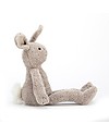 JellyCat Slackajack Bunny Soft Toy - 33 cm - Cute and funny Soft Toys