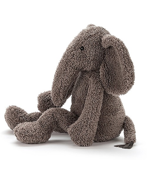 JellyCat Slackajack Elephant Soft Toy - 33  cm - Cute and funny Soft Toys