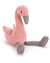 JellyCat Slackajack Flamingo Soft Toy - 33 cm - Cute and funny Soft Toys