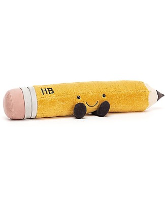 JellyCat Smart Stationery Pencil Soft Toy - 43 cm Lenght - Huge! Soft Toys