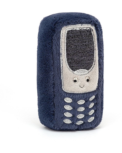 JellyCat Wiggedy Phone Soft Toy - 15 cm - Crinkle and Rattle! Soft Toys