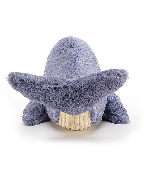 JellyCat Wilbur Whale Soft Toy Small, 13 cm - Huge-Hearted Softy! Soft Toys