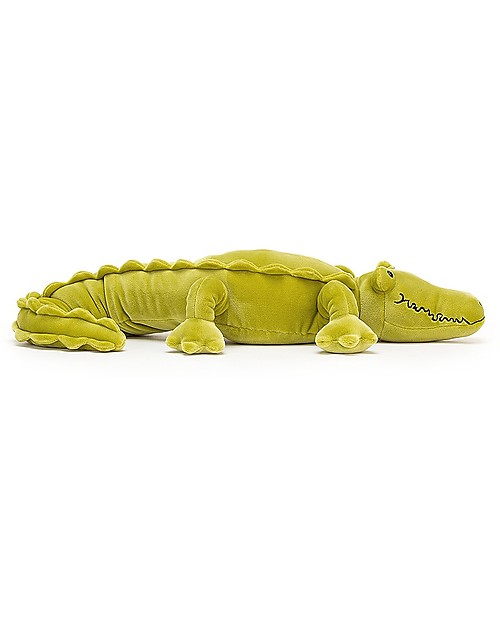 JellyCat ZigZag Croc Soft Toy - 77 cm - Huge! Soft Toys