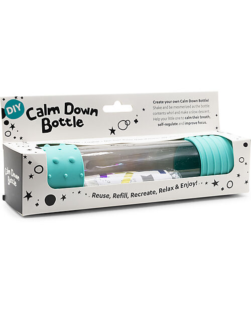 Jellystone Designs Sensory Game - DIY Calm Down Bottle - Mint - from 3 Years Sensory Games_