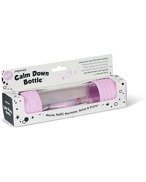 Jellystone Designs Sensory Game - DIY Calm Down Bottle - Pink - from 3 Years Sensory Games_
