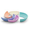 Jellystone Designs Stackable Toy - Over the Rainbow - Pastel - Silicone Montessori Toys