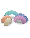 Jellystone Designs Stackable Toy - Over the Rainbow - Pastel - Silicone Montessori Toys