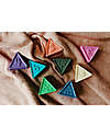 Jellystone Designs Triblox Game Set - 9 Triangular Tiles - Pastel Montessori Toys