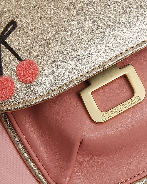 Jeune Premier Backpack Bobbie - Cherry Pompon Kindergarten Backpacks