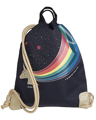Jeune Premier City Bag Kids Backpack - Unicorn Gold Small Backpacks