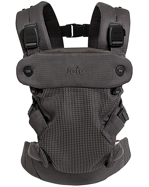 Joie 4-in-1 Ergonomic Baby Carrier - Savvy Air - Cinder Baby Carriers