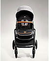 Joie Aeria Signature Stroller - Carbon - Raincover + Adapter included -  Adjustable Height Pushchairs