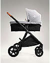 Joie Aeria Signature Stroller - Carbon - Raincover + Adapter included -  Adjustable Height Pushchairs