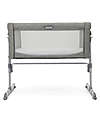 Joie Bedside Sleeper Roomie Glide - Foggy Gray Next To Me Cribs