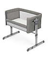 Joie Bedside Sleeper Roomie Glide - Foggy Gray Next To Me Cribs