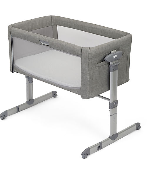 Joie Bedside Sleeper Roomie Glide - Foggy Gray unisex (bambini)