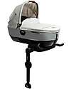 Joie  Calmi Oyster Carrycot + I-Base Isofix Rotante Encore  Pram Systems