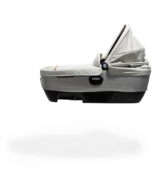 Joie  Calmi Oyster Carrycot + I-Base Isofix Rotante Encore  Pram Systems