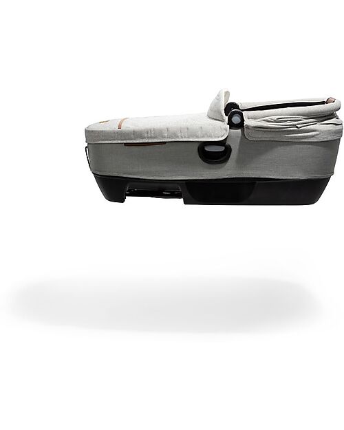 Joie  Calmi Oyster Carrycot + I-Base Isofix Rotante Encore  Pram Systems